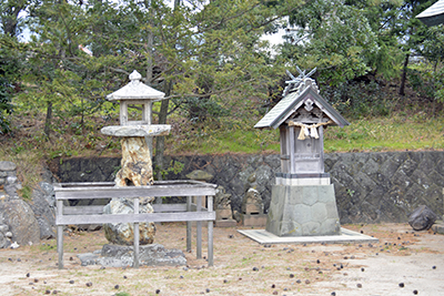 境内の日御碕神社の写真