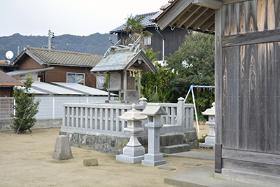山辺神社本殿の写真